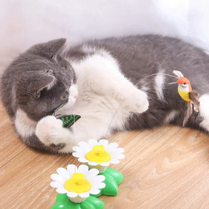 Electric Butterfly Cat Toy Shake Rotating Flying Automatic Humming Bird